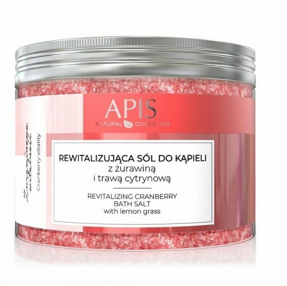 Apis Moosberry Vitality Revitalising Bath Salt With Cranberry And Lemongrass | Vitality And Relaxation | 650 G - Image 2