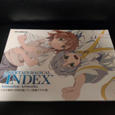 A Certain Magical Index Copyright Illustration Collection Art Book Japan