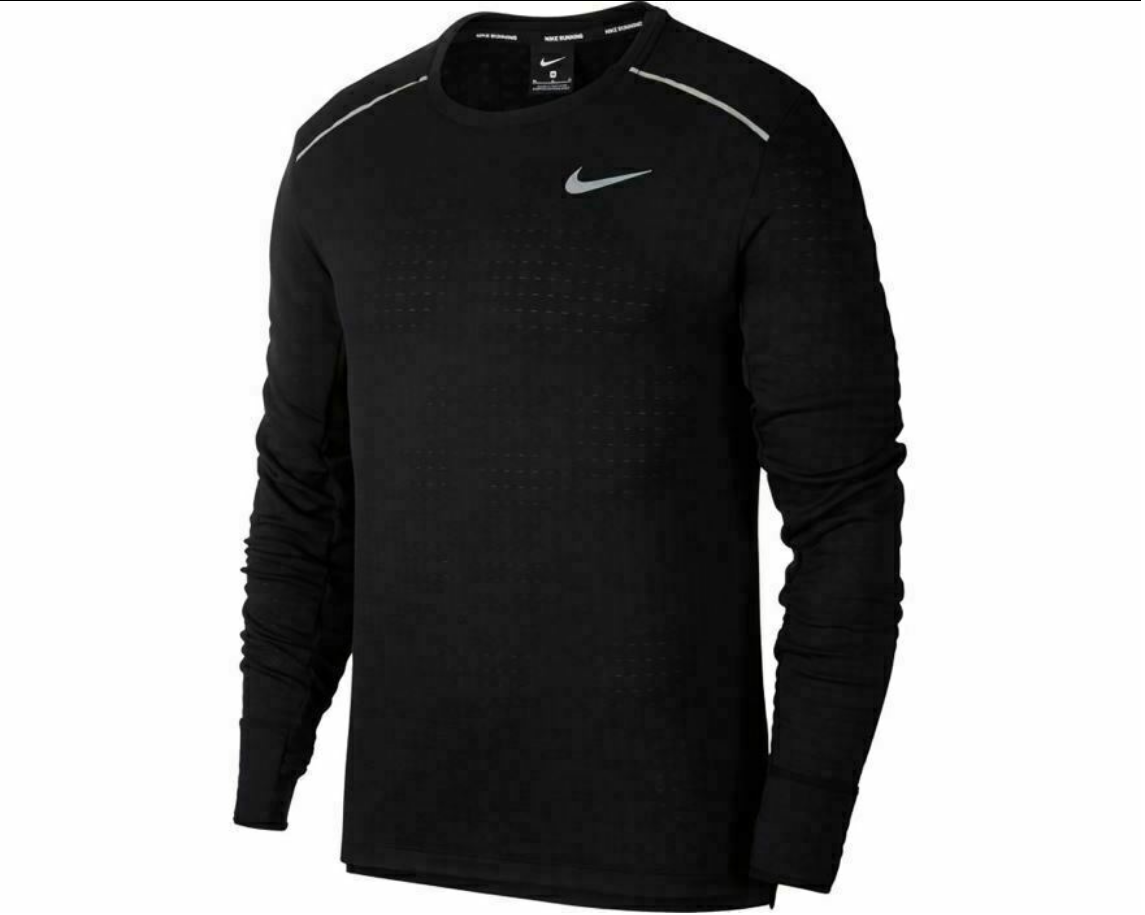 nike therma sphere element long sleeve running top