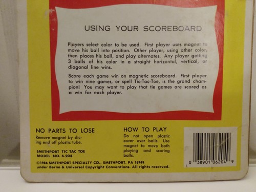 Lot of 4 Complete Vintage Smethport Magnetic Hip Hugger Travel Mini Board Games - Picture 6 of 15