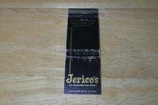 Vintage Jerico's Restaurant Huntington Beach California Matchbook Cover Struck