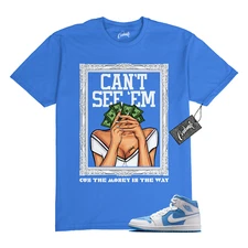 1 Mid Legend Blue White T Shirt to Match MITW