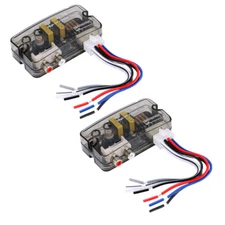 2pcs Td-22 Car Stereo Audio RCA Speaker High To Low Level Output Converter