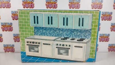 KITCHEN DOLLHOUSE MINI KICHEN L.A.C. LAC MADE IN ITALY VINTAGE NEW