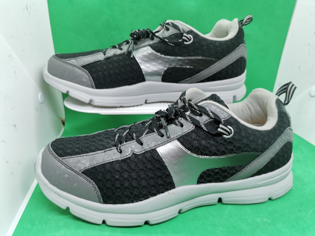 Dr. Comfort Chris 77810 Sneakers/Shoes~Men\'s 10.5 W Wide~Black/Gray NEW! Dr. Comfort Mens CHRIS Performance (77810 SZ 10 Wide Grey  main image 4