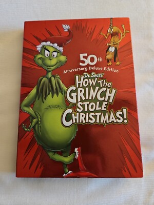 How the Grinch Stole Christmas 50th Anniversary Deluxe Edition DVD w