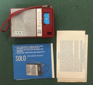 Multitech Skywatch Solo VHF Air Band Handheld Portable Radio For Parts See Photo
