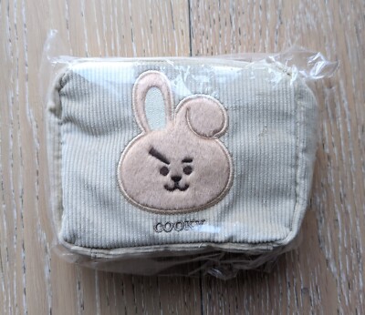 [Line Japan] Authentic BT21 Latte color Cooky pouch (UK seller)