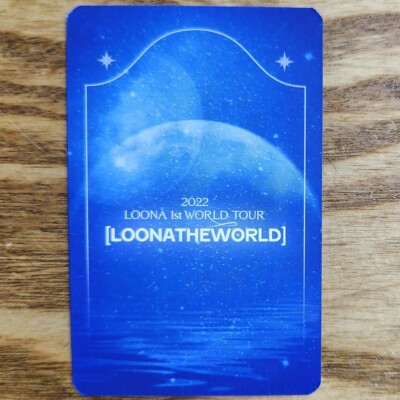 Yves Official MMT Photocard Loona 2022 1st World Tour