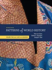 Patterns of World History: Volume Two: Since 1400 with Sources - GOOD