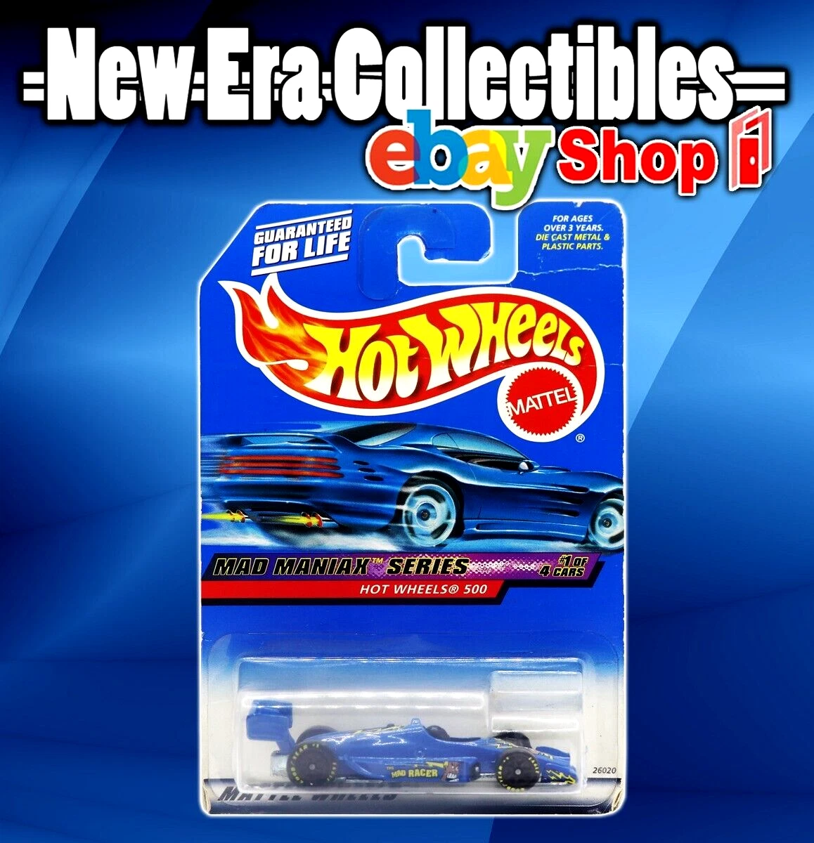 Hot Wheels Mad Maniax Series 500 1:64 Scale 1 of 4 Cars Mattel 1999 - Picture 1 of 3