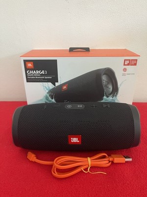 JBL Charge 3 Bluetooth Lautsprecher, schwarz, wasserfest gebraucht guter Zustand