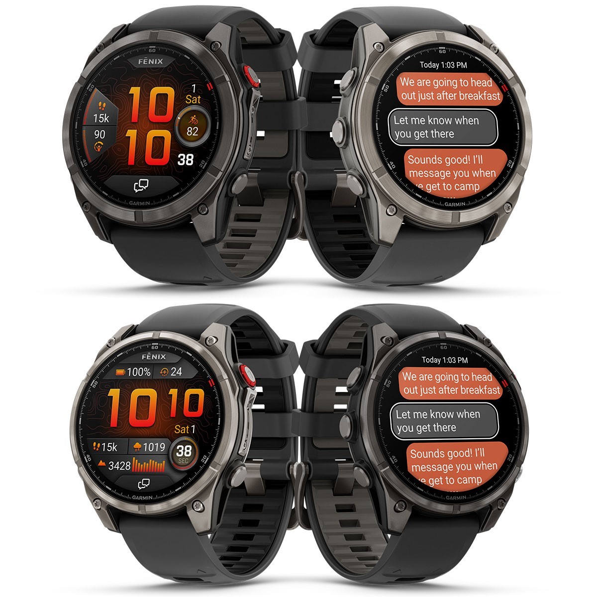 Garmin fenix 8 Pro AMOLED Sapphire Multisport GPS Smartwatch