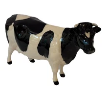 Vintage BESWICK England 1362 Friesian Cow Champion  Claybury Leegwater Perfect