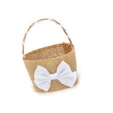  4 Pcs Blumenkorb Geflochten Streukorb Hochzeit Blumenaufbewahrungskorb