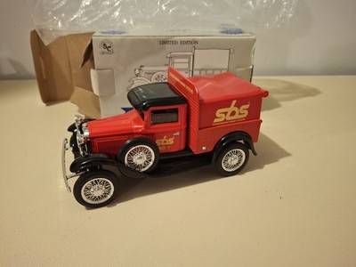 Spec-Cast Die-cast Bank Ford Model A Pickup SBS Scandinavian Brake Systems NICE!