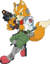 Fox McCloud sticker star fox nintendo weatherproof bumper vinyl decal