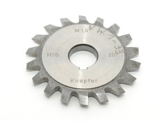 Koepfer Modulfr&auml;ser Modul 1,0 HSS 20&deg; &Oslash; 54 Zahnformfr&auml;ser RHV42837