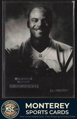 Warren Moon 1995 Pinnacle Showcase #12 Minnesota Vikings