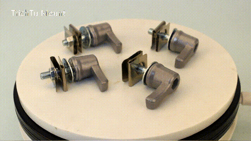 Saddlebag Lever Lock Fastener Bolt & Nut Kit For Harley Touring Electra Glide - Foto 17 di 17