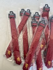 Harry Potter Gryffindor Tie NEW  Warner Bros Adult Size 