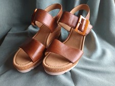 Gabor Ledersandalen Keilabsatz Wedges Keilsandale neuwertig