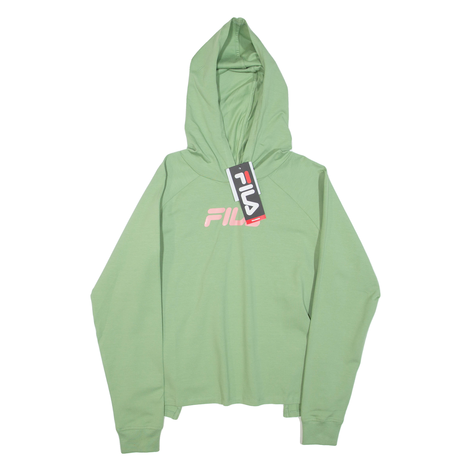Felpa con cappuccio FILA Training donna verde S