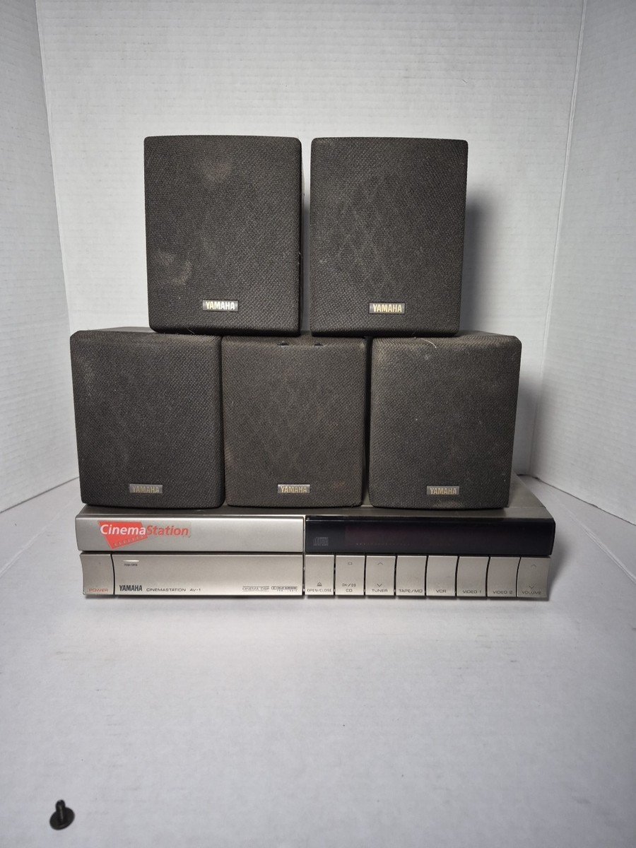YAMAHA TCD-AV1 Cinemastation AV-1 CD Player Receiver With 5