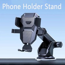 Universal Car Mount Long Arm Phone Holder Strong Suction Cup Dashboard Stand