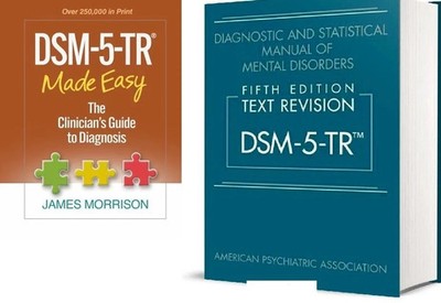 2 book Set Diagnostic and Statistical Manual DSM 5 TR HARDCOVER
