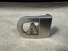 Custom Letter Initial A Swing Arm Vintage Belt Buckle for 1 1/8" Belt