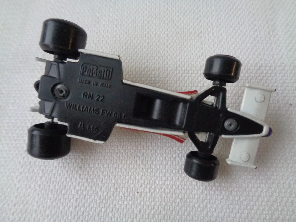POLISTIL MODELLINO GIOCATO SCALA 1:55 WILLIAMS FW 08 C RN 22 NO SCATOLA - Immagine 3 di 4