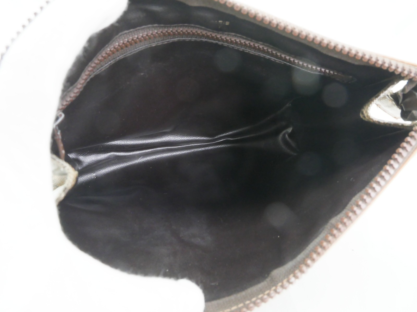 CELINE PVC All over Pattern Pouch Second Bag Clut… - image 18