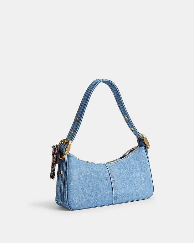 バッグ Coach Mega Signature Denim hand Bag Coach Mega Signature Denim hand Bag