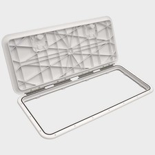 Innovative Marine Boat Deck Hatch 520-505 30 X 13 Inch Polar White