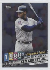 2020 Topps Decades Best Chrome Award Winners Ken Griffey Jr #DBC-66 HOF 0f3j