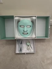 Qure LED Mask- red light and blue light- Anti aging and acne.