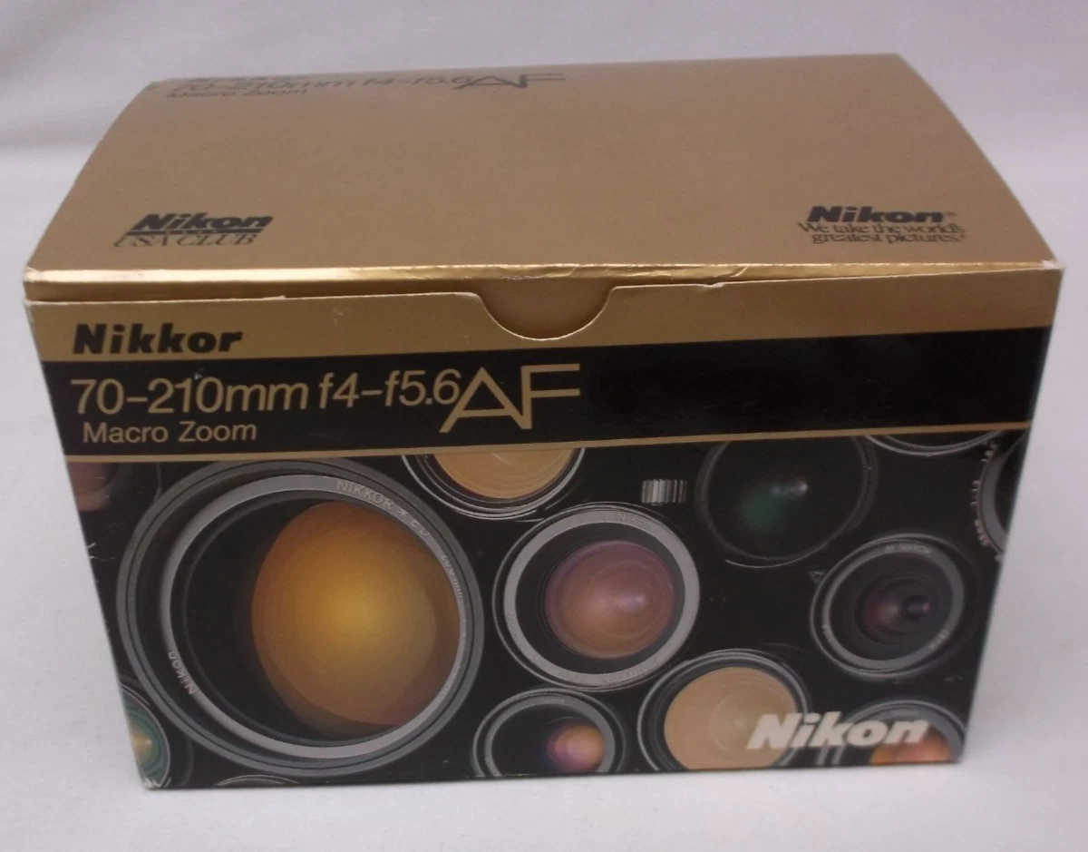 Nikon NIKKOR f/4 Camera Lenses 70-210mm Focal for sale | eBay
