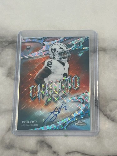 2025 Topps Chrome Ashton Jeanty Base (RAW)