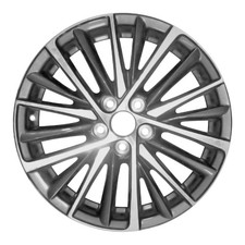Refurbished 18x8 Machined Medium Charcoal Metallic Wheel fits 2022 Lexus ES250
