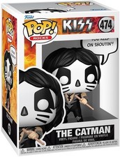 Kiss Funko POP! Sayings: KISS - The Catman, Rock & Roll All Night (Figura de vinilo,