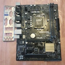 ASUS H110M-C DDR4 1151 Tested, Updated BIOS w/ IO Port Cover