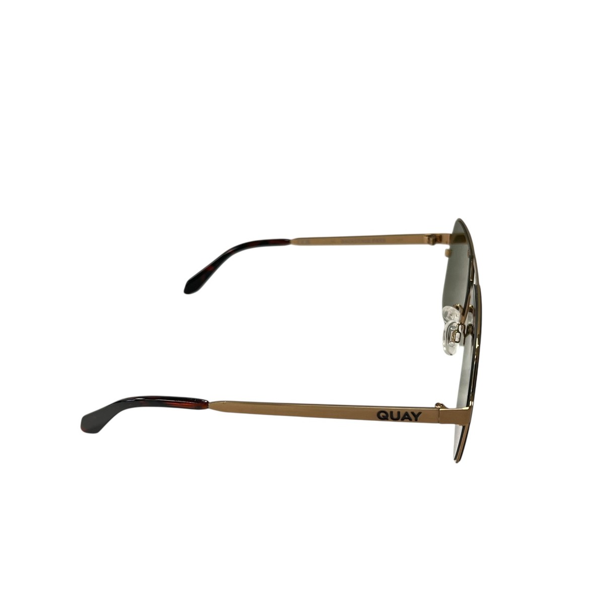 Quay Unisex BACKSTAGE PASS Polarized Sunglasses Brown Bronze Green QUAY AUSTRALIA BACKSTAGE PASS UNISEX - Sunglasses - brushed  main image 2