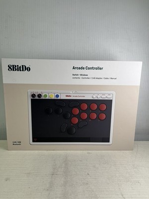8BitDo All-Button Wireless Arcade Controller for Switch and Windows