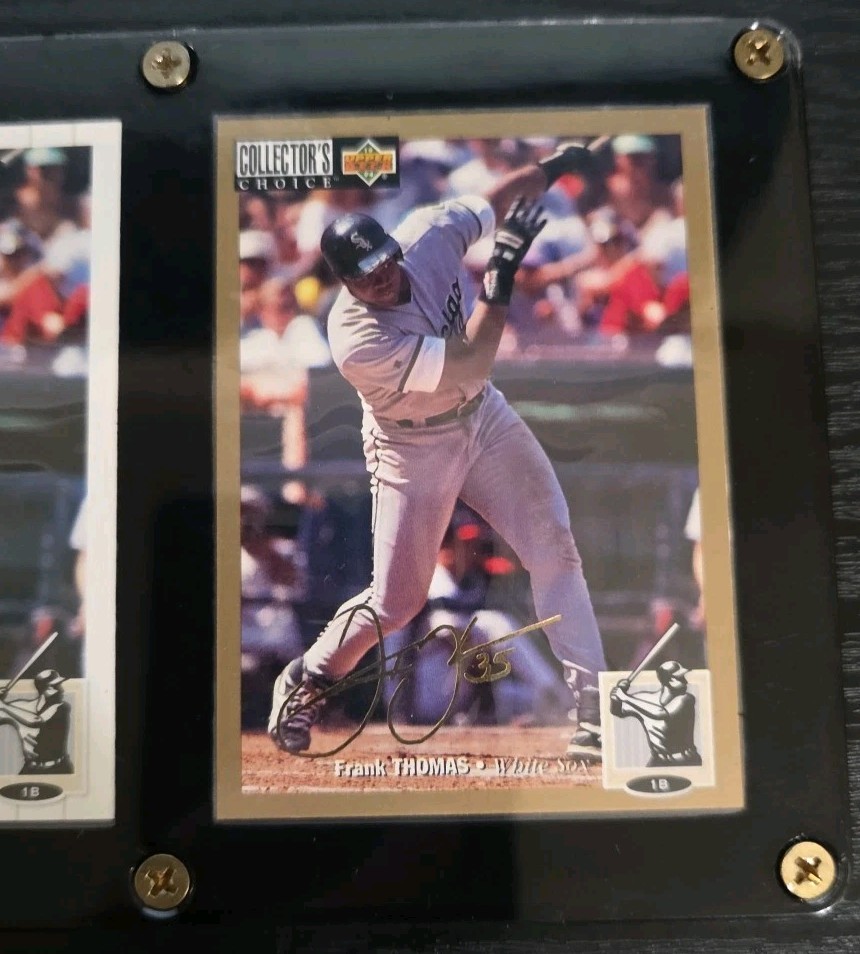 1994 Collector's Choice #500 Frank Thomas Gold Signature