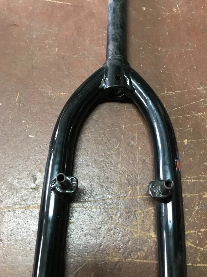 FORCELLA ACCIAIO FILETTATA 2,22 cm  BICICLETTA MONTAIN BIKE MTB CITY BIKE 26 - Immagine 2 di 4