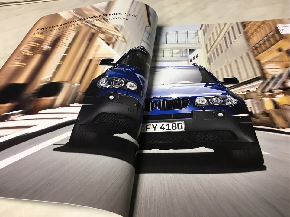 BMW Gamma X3 2.5i 3.0i 2.0d 3.0d Prospetto Opuscolo Catalogo Edizione 2004 - Immagine 3 di 4