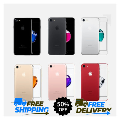Apple iPhone 7 Unlocked Verizon At&t T-Mobile -32GB- Smartphone 4G WiFi iOS