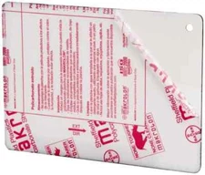 Loc-Line 60530 Replacement Polycarbonate Shield: 12" L x 8-1/2" W x 1/8" Thick