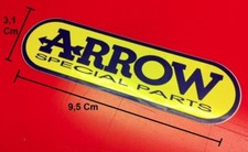 ADESIVO SCARICO ARROW ALLUMINIO 3D RESISTENTE AL CALORE 200°